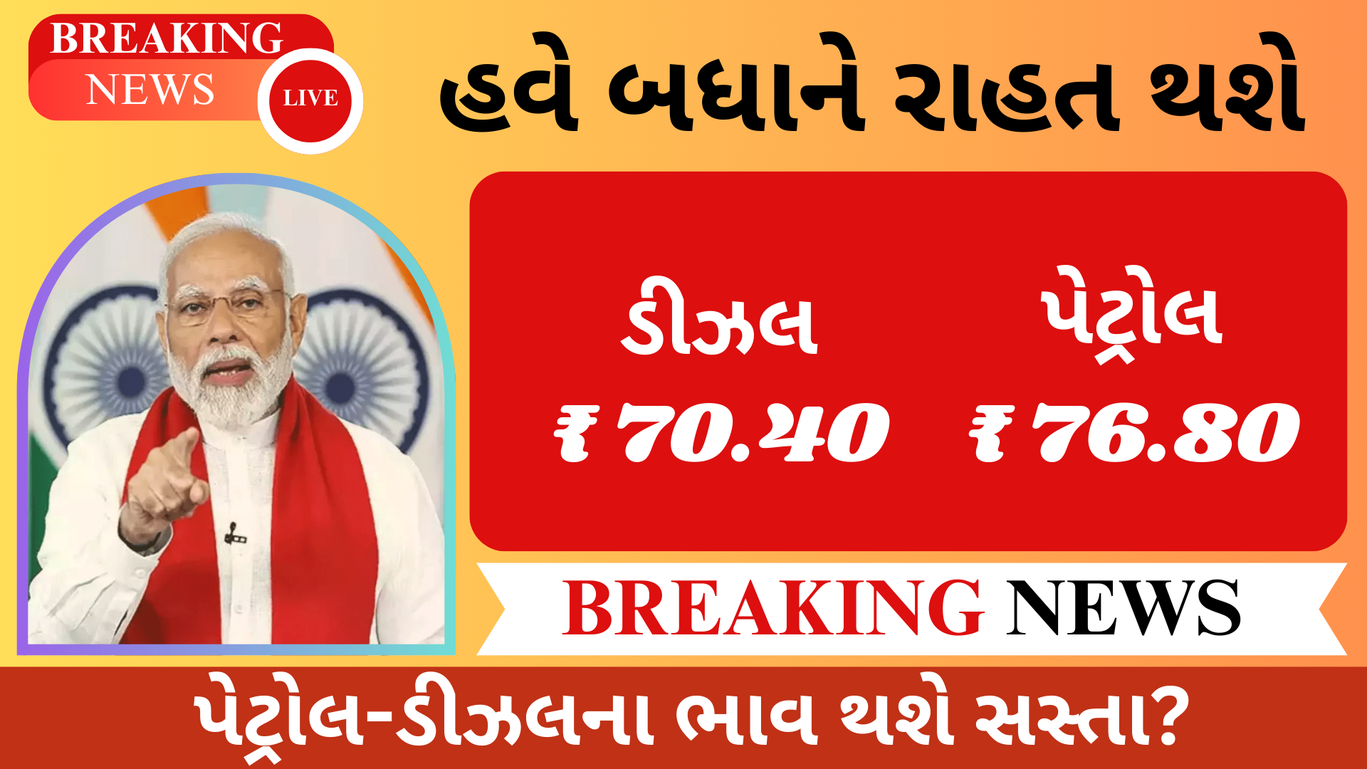 GST Petrol Diesel Rate