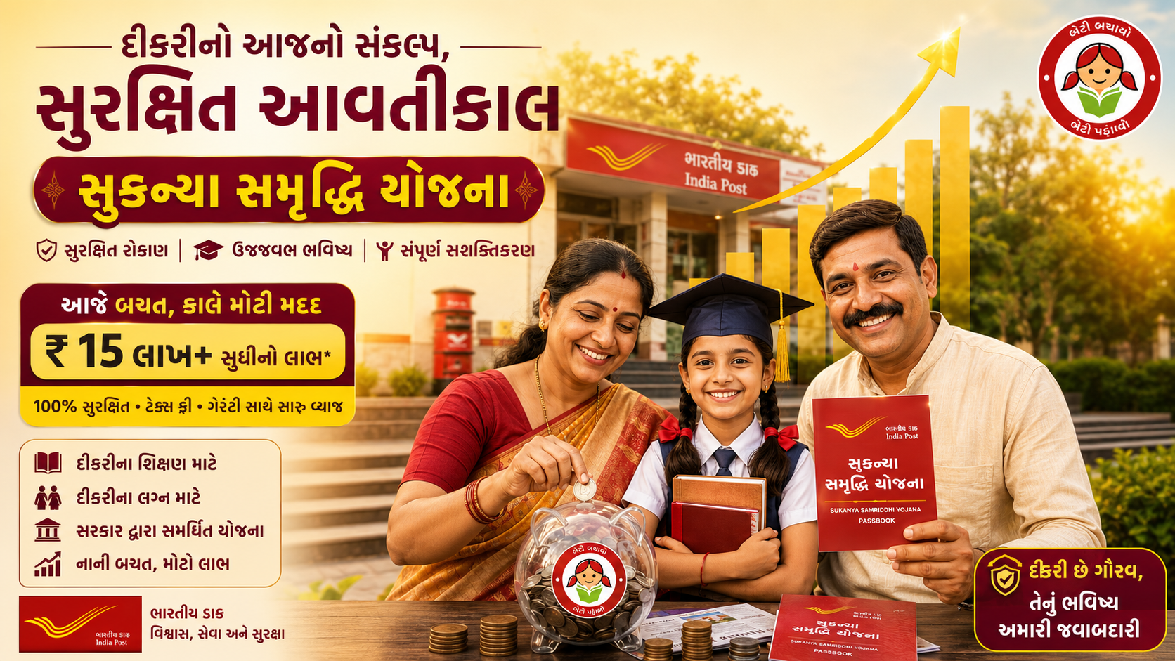 Sukanya Samriddhi Yojana 2026: દીકરી માટે Best Investment Plan